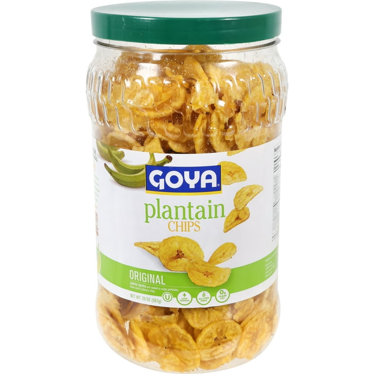 Gabs plantain chips jar