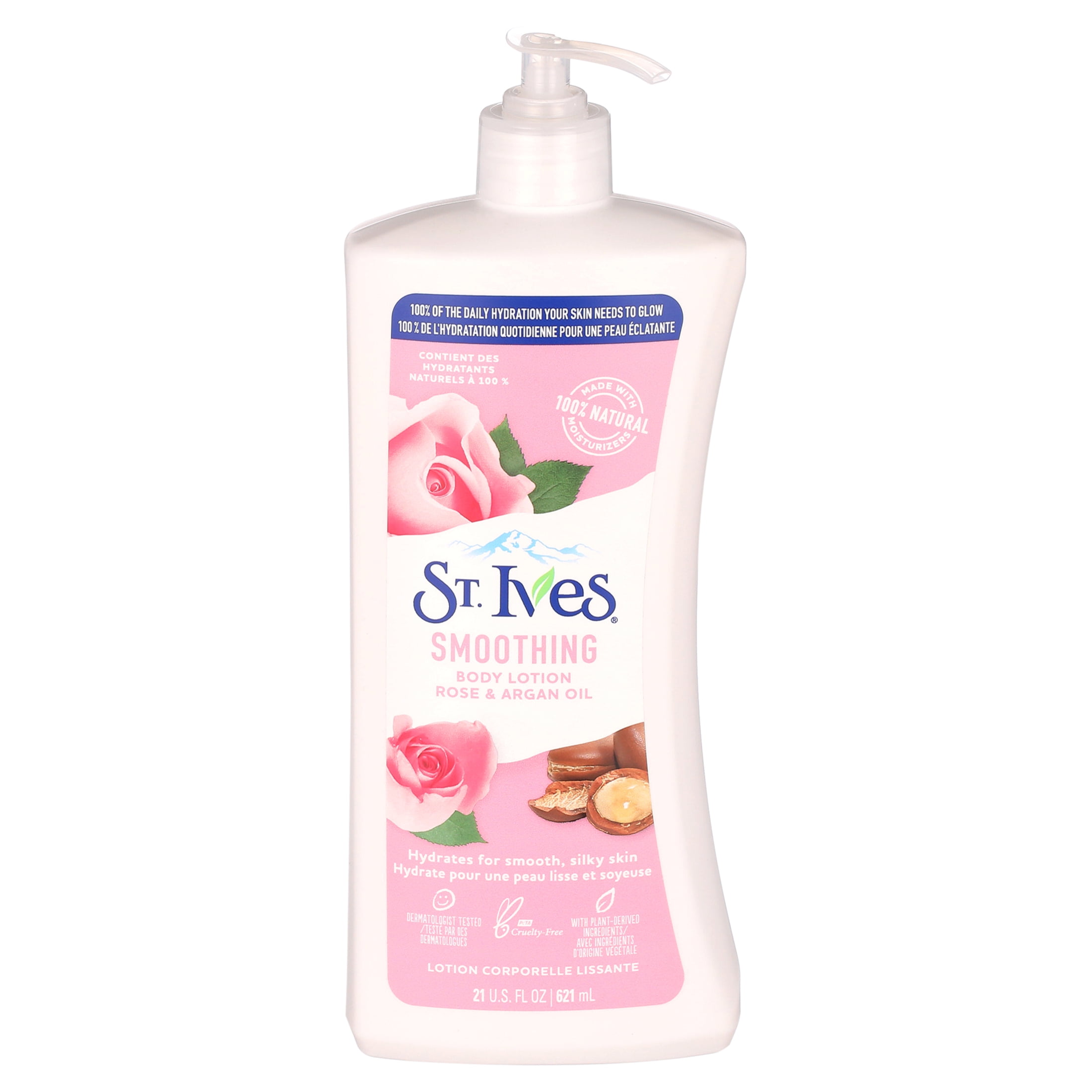 St Ives Rose % Argan Body Lotion 621ml