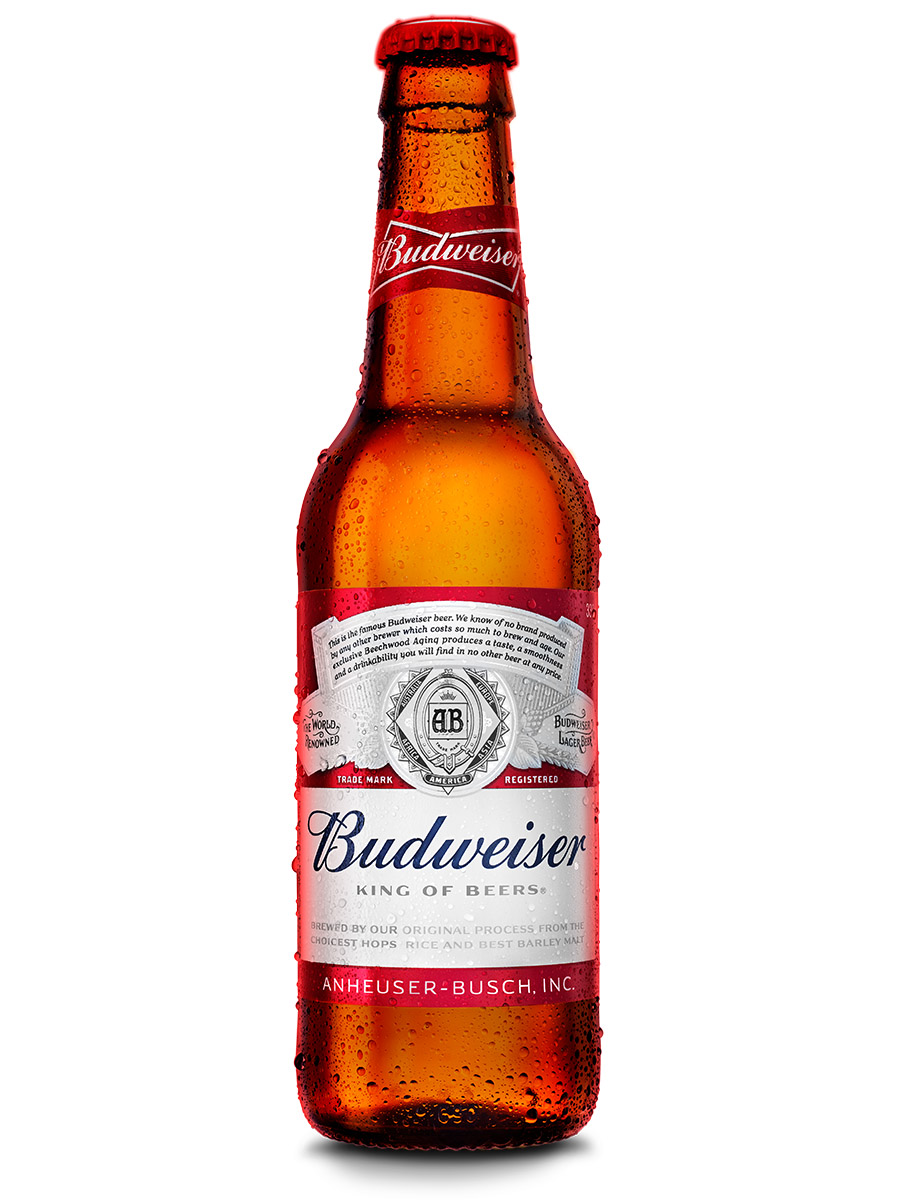Budweiser Beer Bottle 600ml